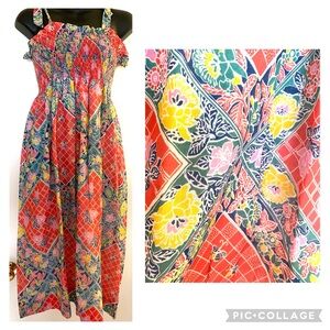Vintage Midge Grant 60’s/70’s Maxi style sundress